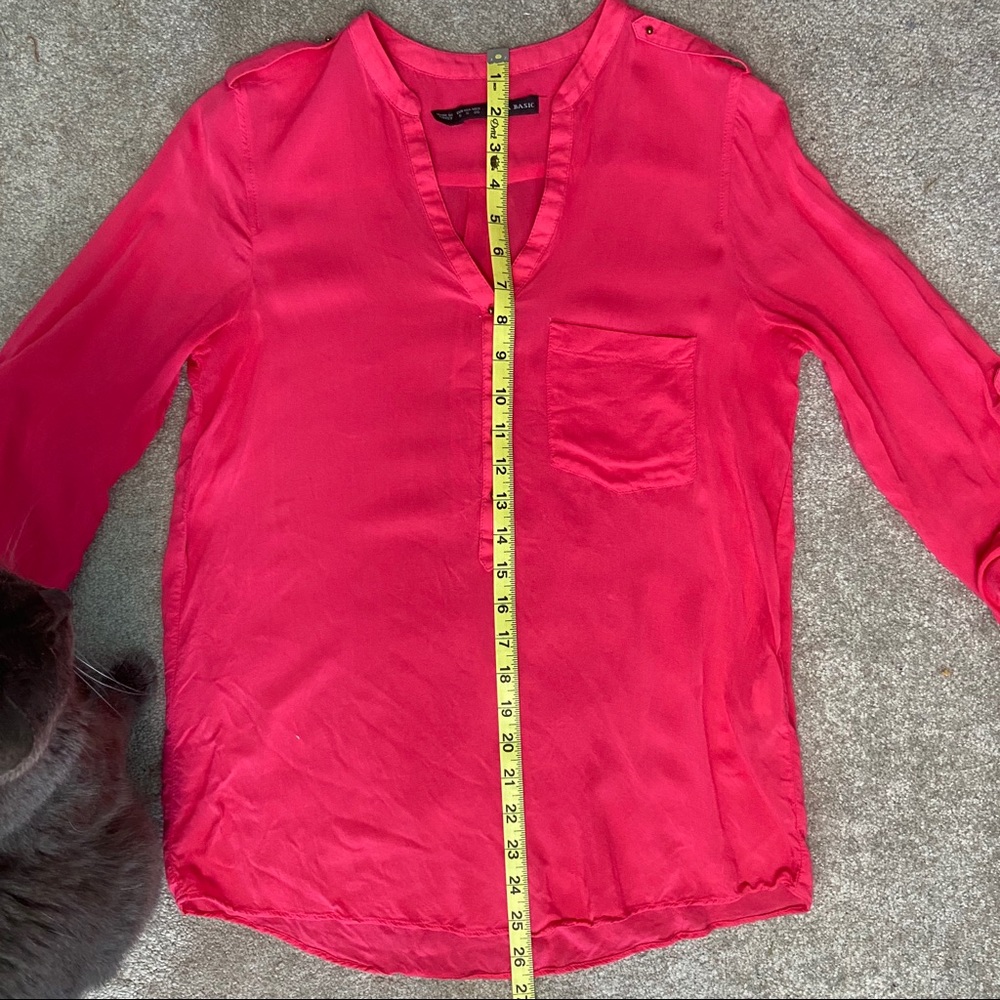 Pink Zara Blouse! - Picture 6 of 6